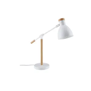 چراغ مطالعه مدل چوب و فلز