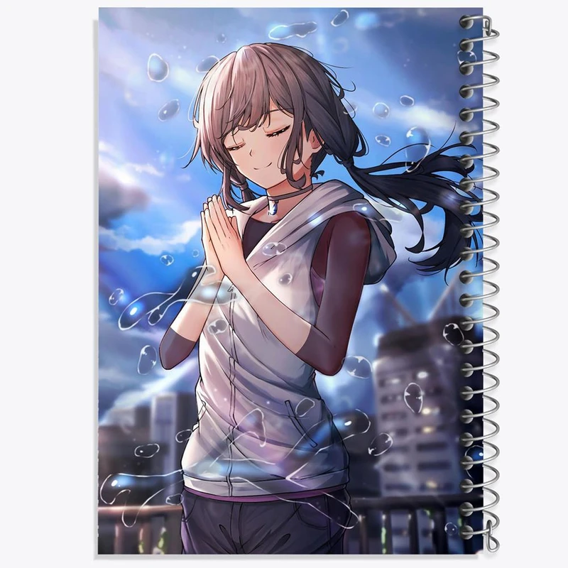 دفتر لیست خرید 50 برگ خندالو طرح هینا انیمه تغییر آب و هوا با تو کد 17607