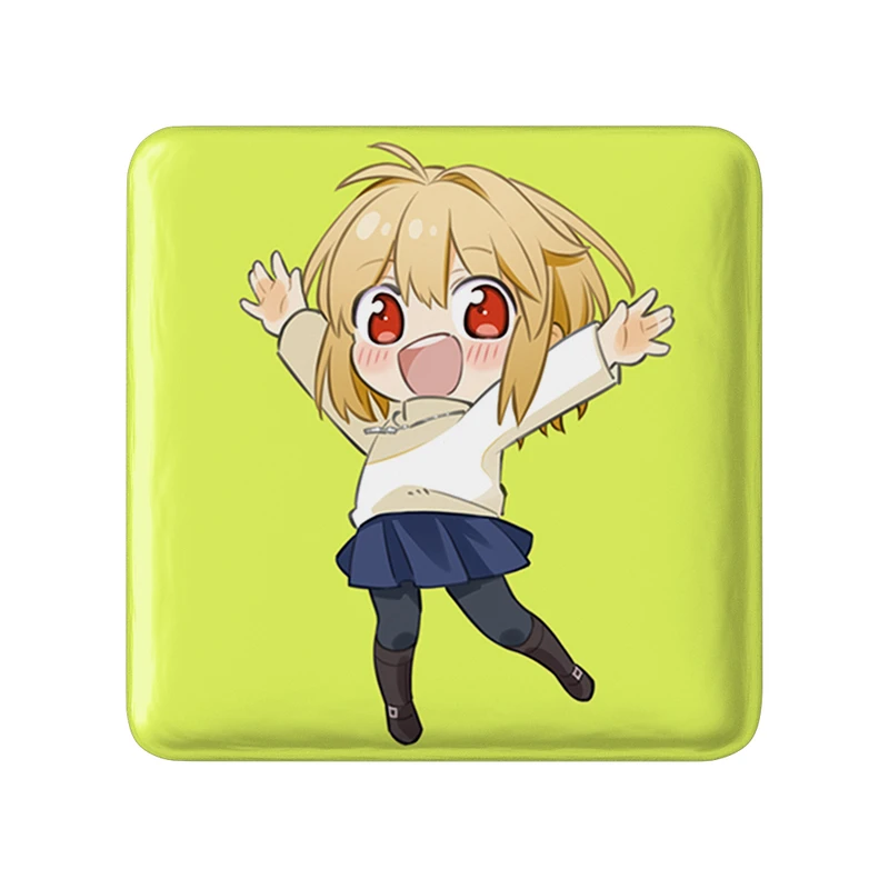 مگنت خندالو طرح بازی تسوکی هیمه‌ (Tsukihime) مدل مربعی کد 34533