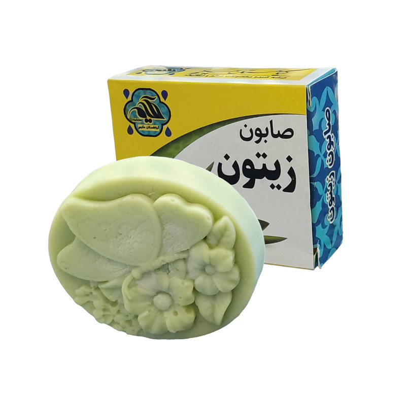 صابون شستشو گیاهستان حکیم مدل زیتون وزن 70 گرم بسته پنج عددی