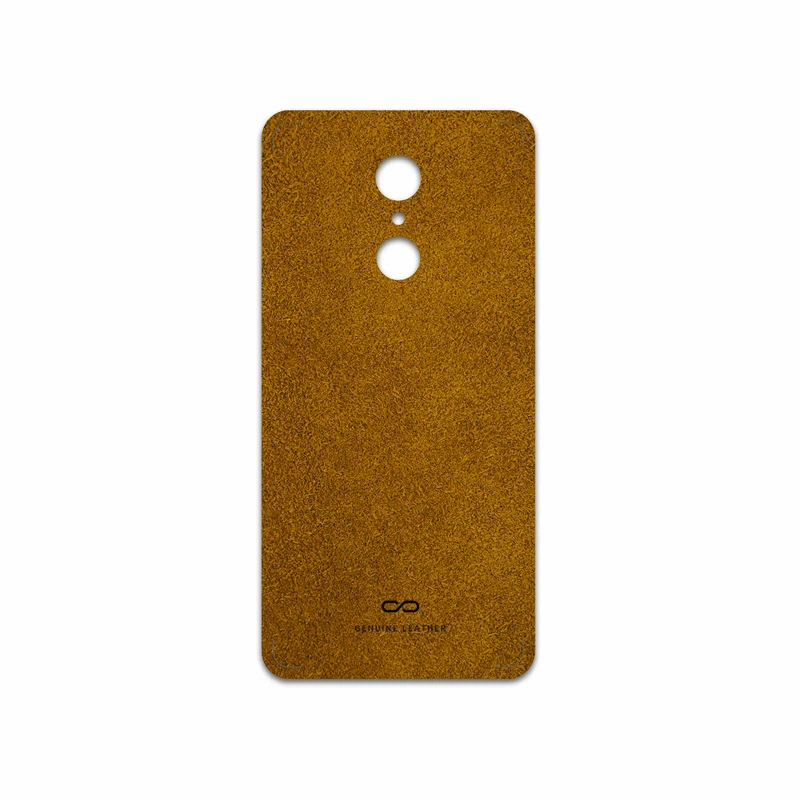 برچسب پوششی ماهوت مدل Brown-Chamois-Leather مناسب برای گوشی موبایل شیائومی REDMI 5