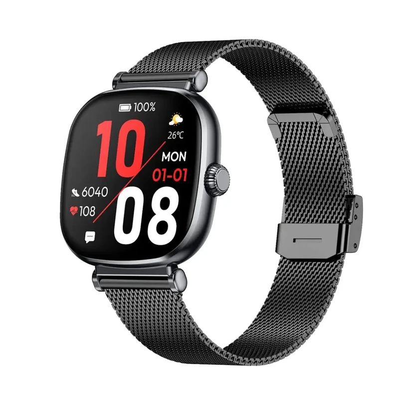 ساعت هوشمند گرین لاین 40 میلی متری مدل  MDI SECURE PRINCESS با بند فلزی