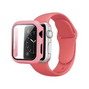 بند مدل SLCN-44 مناسب برای اپل واچ 44 میلی متری به همراه کاور