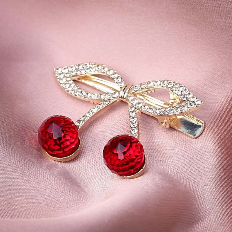 گیره مو زنانه مدل انبری گیلاسی2