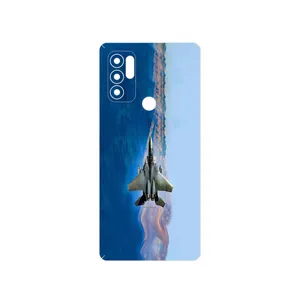 MAHOOT Fighter plane F15 Cover Sticker for Motorola Moto G60S