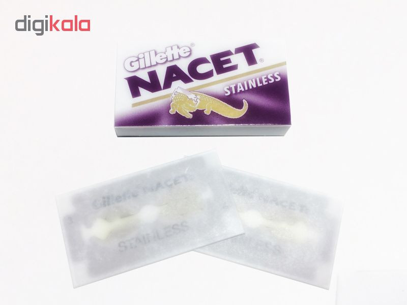 تیغ یدک اصلاح ژیلت مدل ناست بسته 20 عددی تیغ یدک اصلاح ژیلت مدل ناست بسته 20 عددی