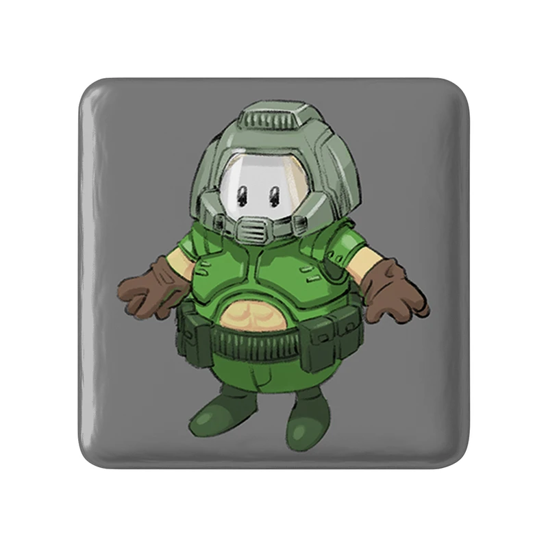 پیکسل خندالو طرح بازی فال گایز (Fall Guys) مدل مربعی کد 32818