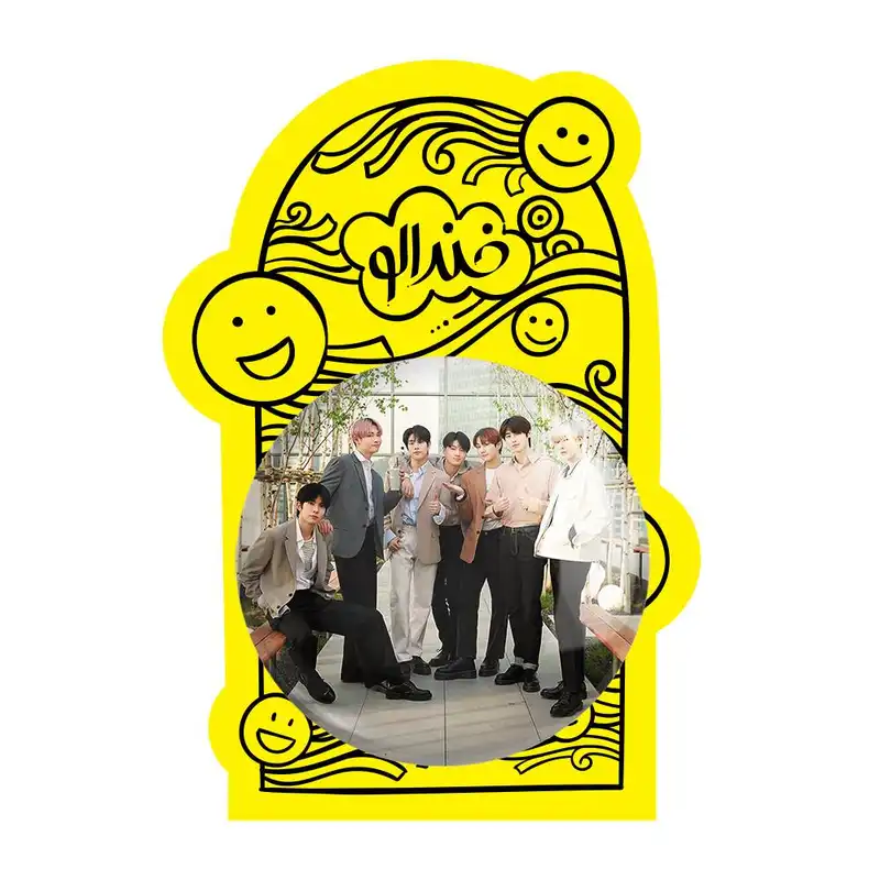 آینه جیبی خندالو مدل گروه انهایپن ENHYPEN کد 21981