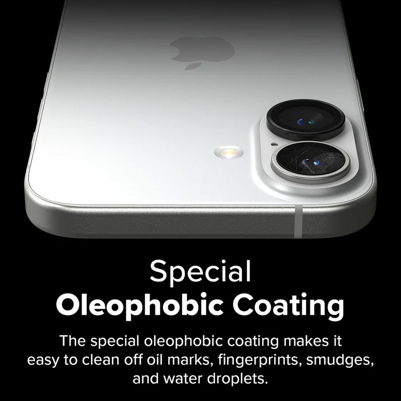 محافظ لنز دوربین اسپایدر مدل Ring Metal مناسب برای گوشی موبایل اپل Iphone 16 / 16 Plus