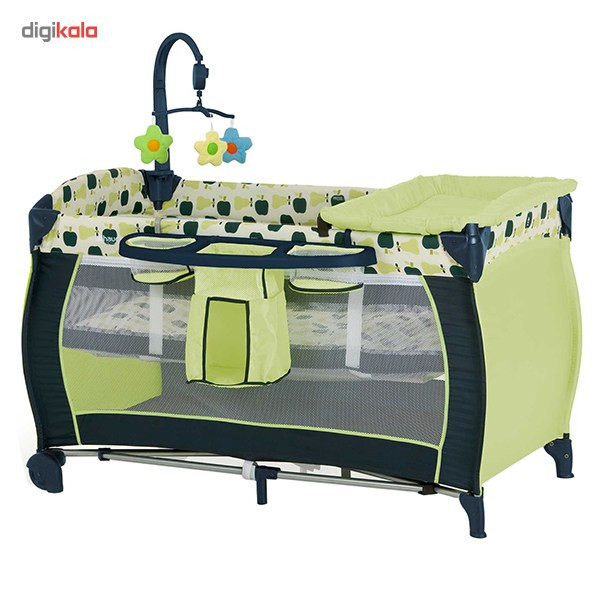 تخت و پارک بازی هاوک مدل Babycenter