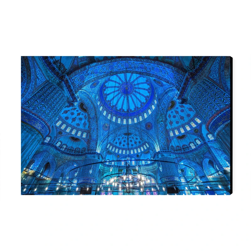 تابلو شاسی عرش طرح گردشگری ترکیه مدل مسجد سلطان احمد (مسجد آبی) کد As6033