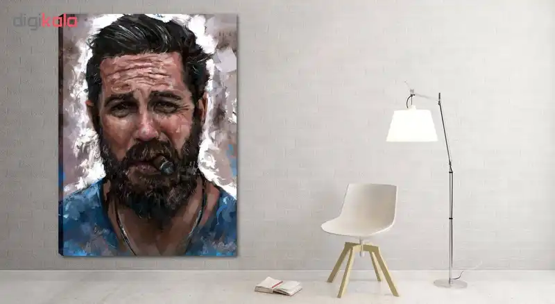 تابلو بوم وی وین آرت طرح تام هاردی کد 213