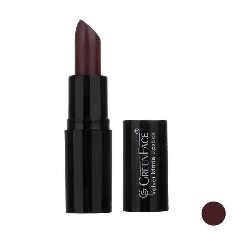رژلب جامد گرین فیس سری Velvet Matte شماره 02
