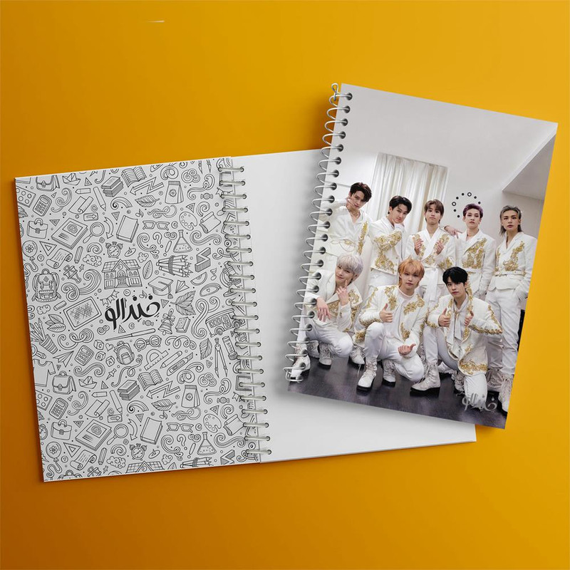 دفتر مشق 50 برگ خندالو مدل گروه استری کیدز Stary Kids کد 16888