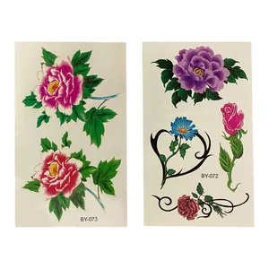 تتوی موقت طرح گل کد 04 مجموعه 2 عددی