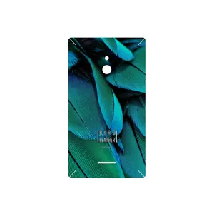 MAHOOT Green Feather Cover Sticker for Nokia XL