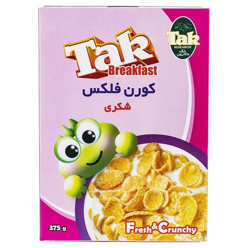 کورن فلکس شکری تک ماکارون مقدار 375 گرم