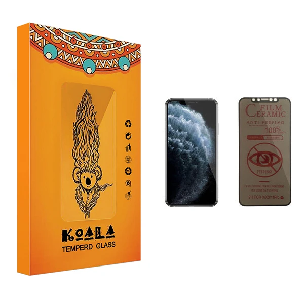 محافظ صفحه نمایش حریم شخصی کوآلا مدل Fade مناسب برای گوشی موبایل اپل iPhone 11 Pro