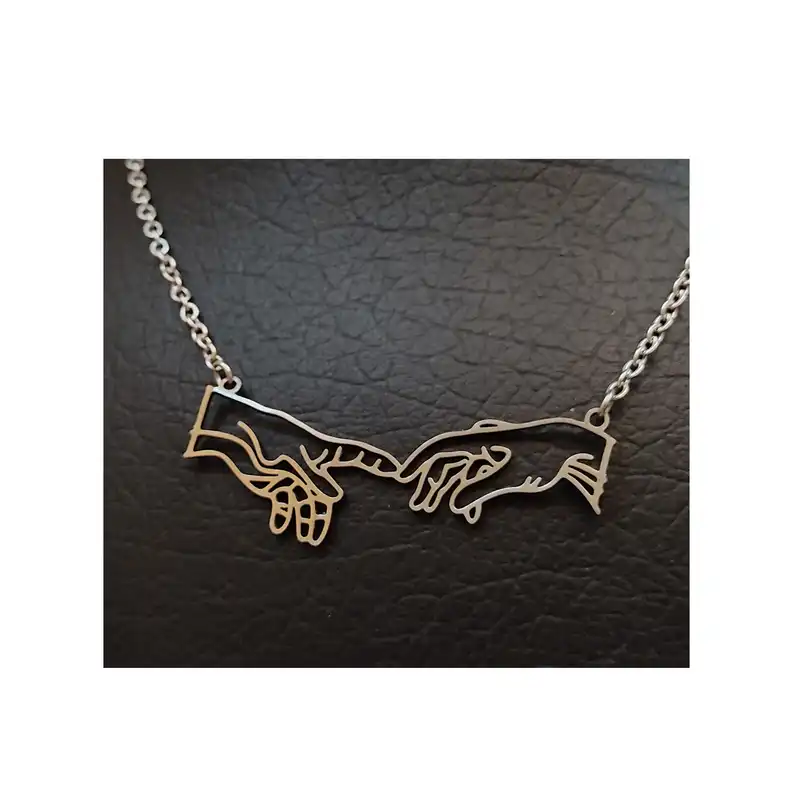 گردنبند مدل دست دوستی