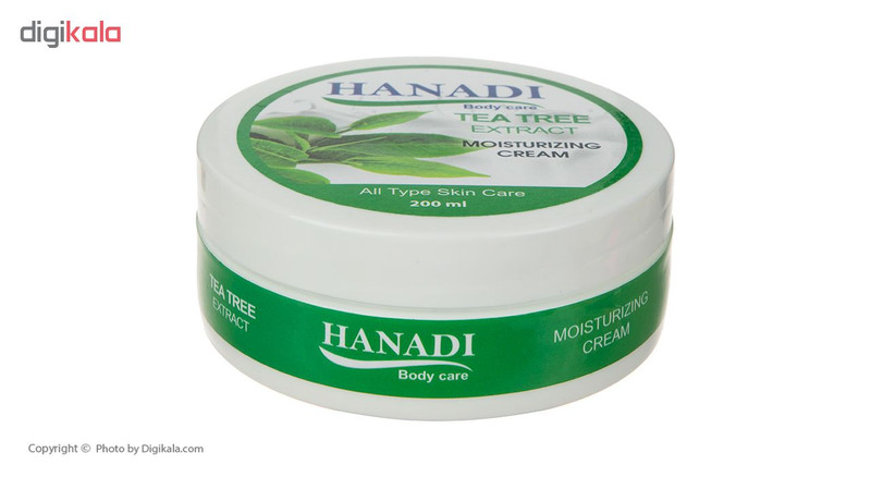 کرم مرطوب کننده هانادی مدل Tea Tree حجم 200 میلی لیتر کرم مرطوب کننده هانادی مدل Tea Tree حجم 200 میلی لیتر