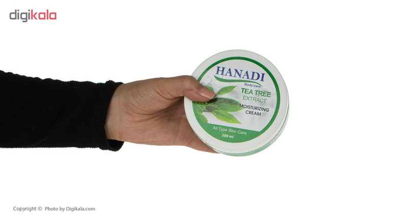 کرم مرطوب کننده هانادی مدل Tea Tree حجم 200 میلی لیتر کرم مرطوب کننده هانادی مدل Tea Tree حجم 200 میلی لیتر