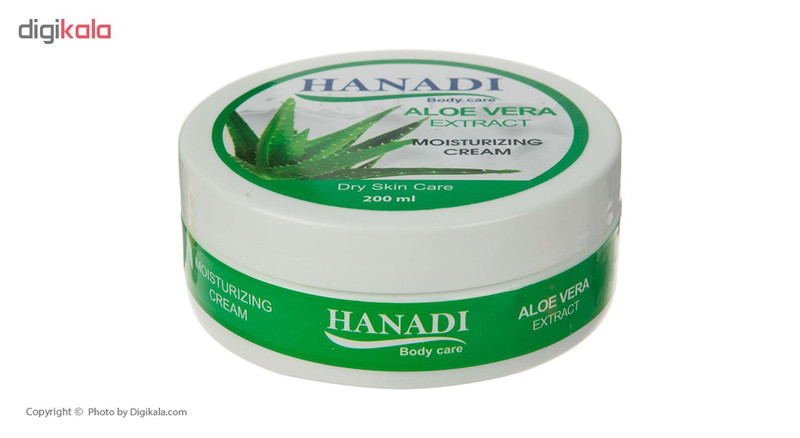 کرم مرطوب کننده هانادی مدل Aloe Vera حجم 200 میلی لیتر