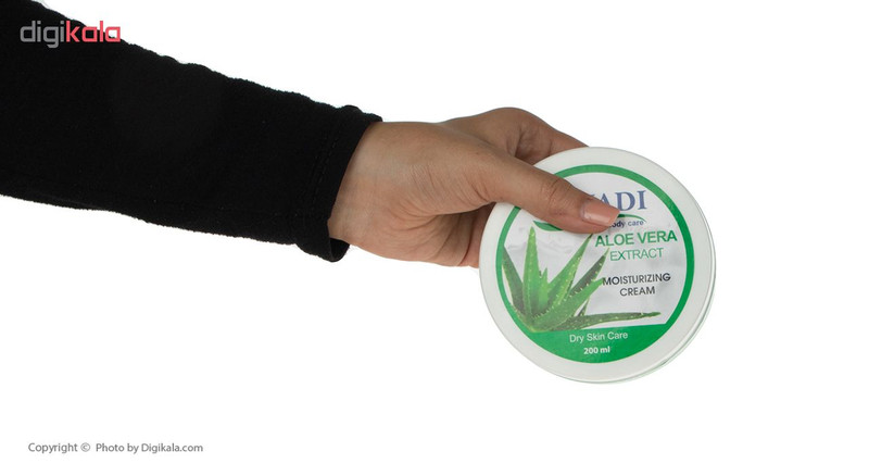 کرم مرطوب کننده هانادی مدل Aloe Vera حجم 200 میلی لیتر