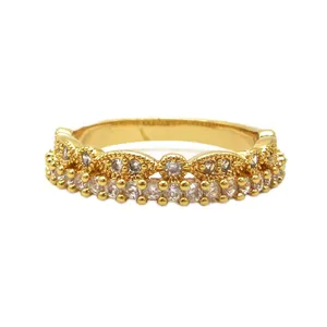 انگشتر زنانه مدل تاج یک دور نگین SH1026