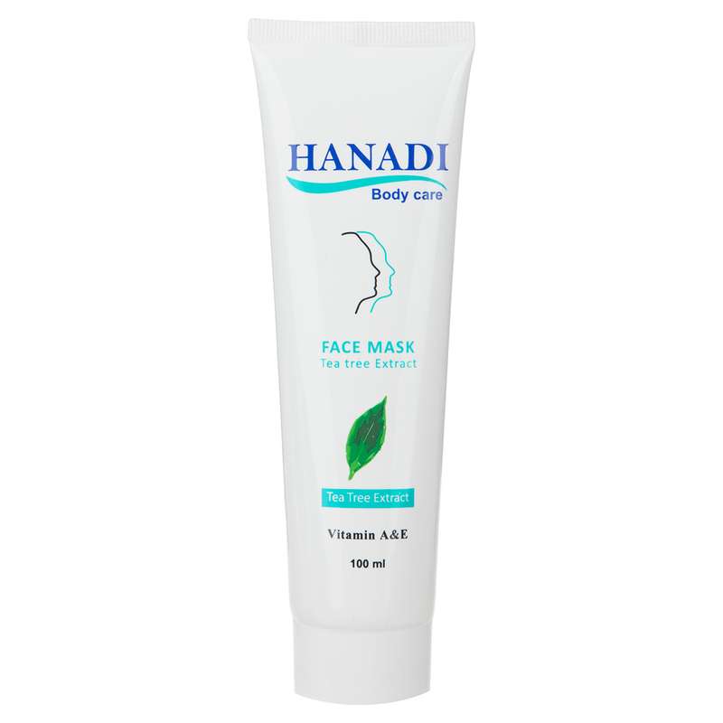 ماسک صورت هانادی مدل Tea Tree حجم 100 میلی لیتر
