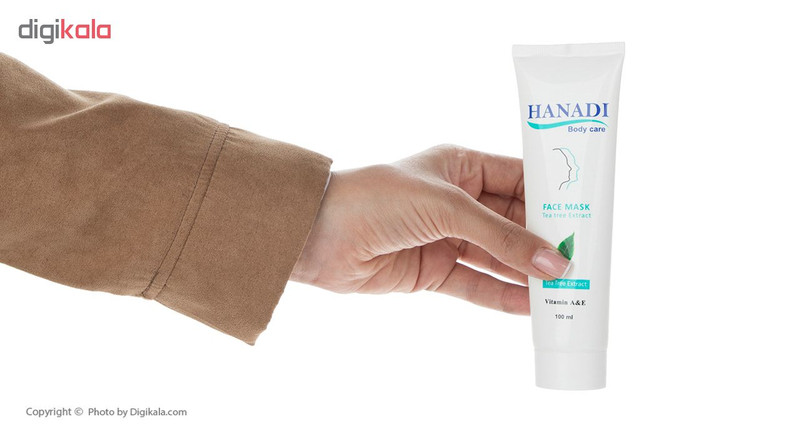 ماسک صورت هانادی مدل Tea Tree حجم 100 میلی لیتر
