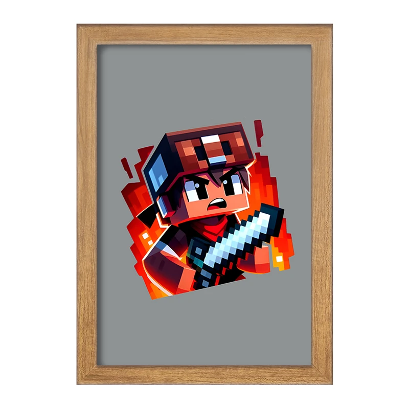 تابلو خندالو مدل ماینکرافت (Minecraft) کد F12062