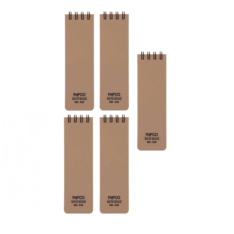 دفتر پاپکو مدل 639 بسته 5 عددی