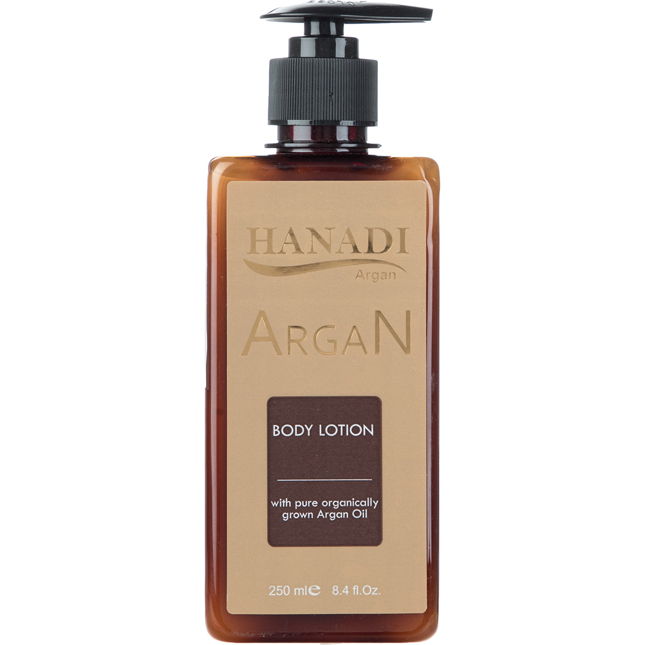 لوسیون بدن هانادی مدل Argan Oil حجم 250 میلی لیتر