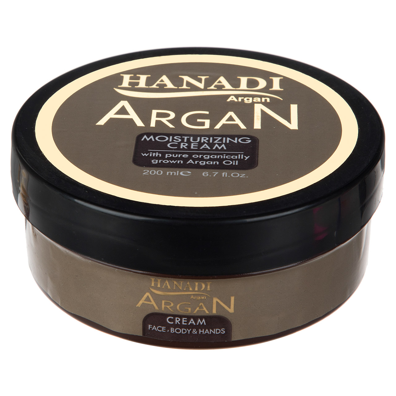 کرم مرطوب کننده هانادی مدل Argan Oil حجم 200 میلی لیتر