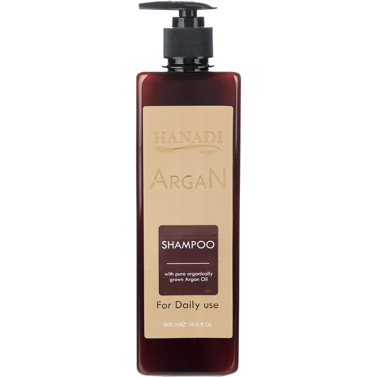شامپو روزانه هانادی مدل Argan Oil حجم 500 میلی لیتر