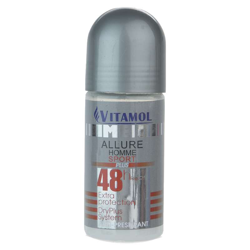 رول ضد تعریق مردانه ویتامول مدل Allure Homme Sport حجم 50 میلی لیتر