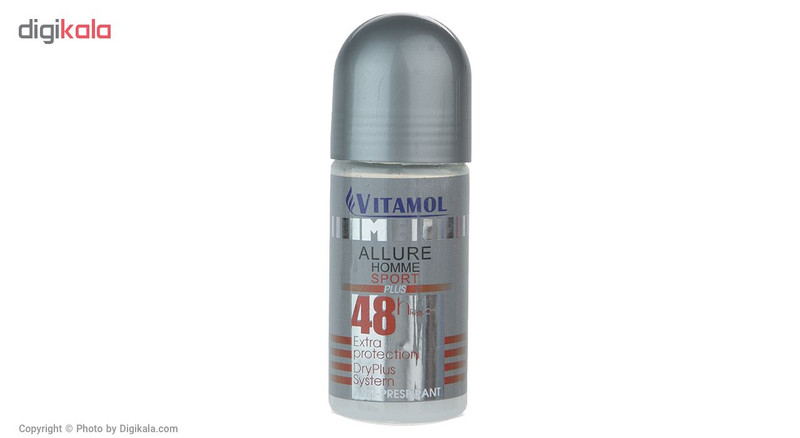 رول ضد تعریق مردانه ویتامول مدل Allure Homme Sport حجم 50 میلی لیتر