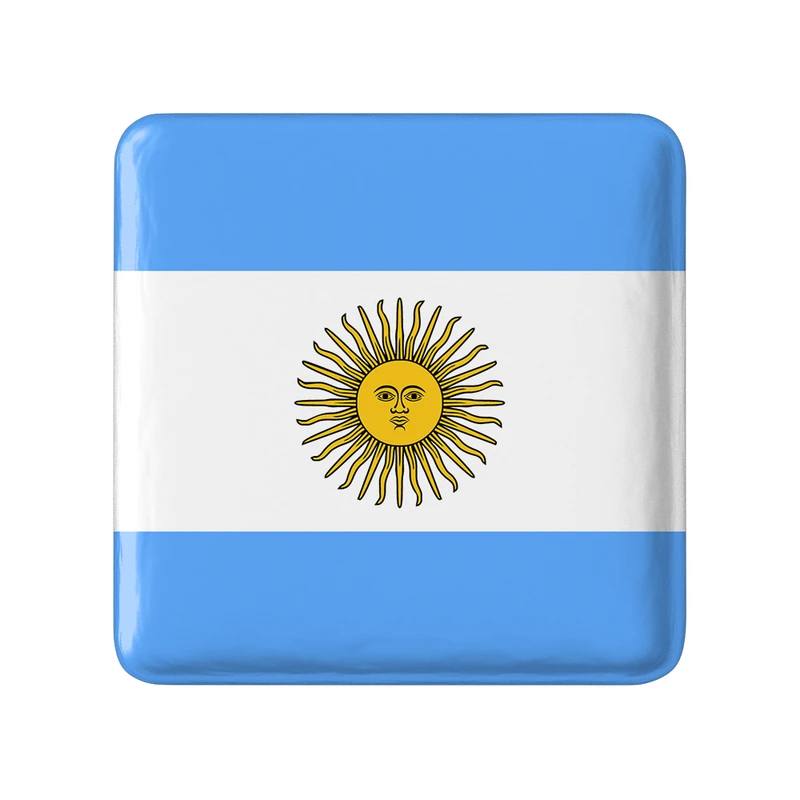 مگنت خندالو طرح پرچم آرژانتین کد 1976