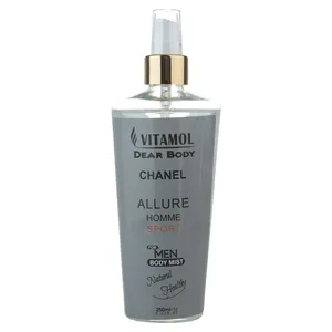 اسپری خوشبو کننده بدن مردانه ویتامول مدل  Chanel Allure Home Sport حجم 250 میلی لیتر