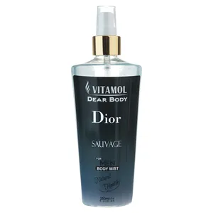 اسپری خوشبو کننده بدن مردانه ویتامول مدل Dior Sauvage حجم 250 میلی لیتر