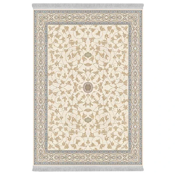 فرش پارچه‌ای دفه مدل فرشینه هازان مخمل طرح فانتزی کد 3307