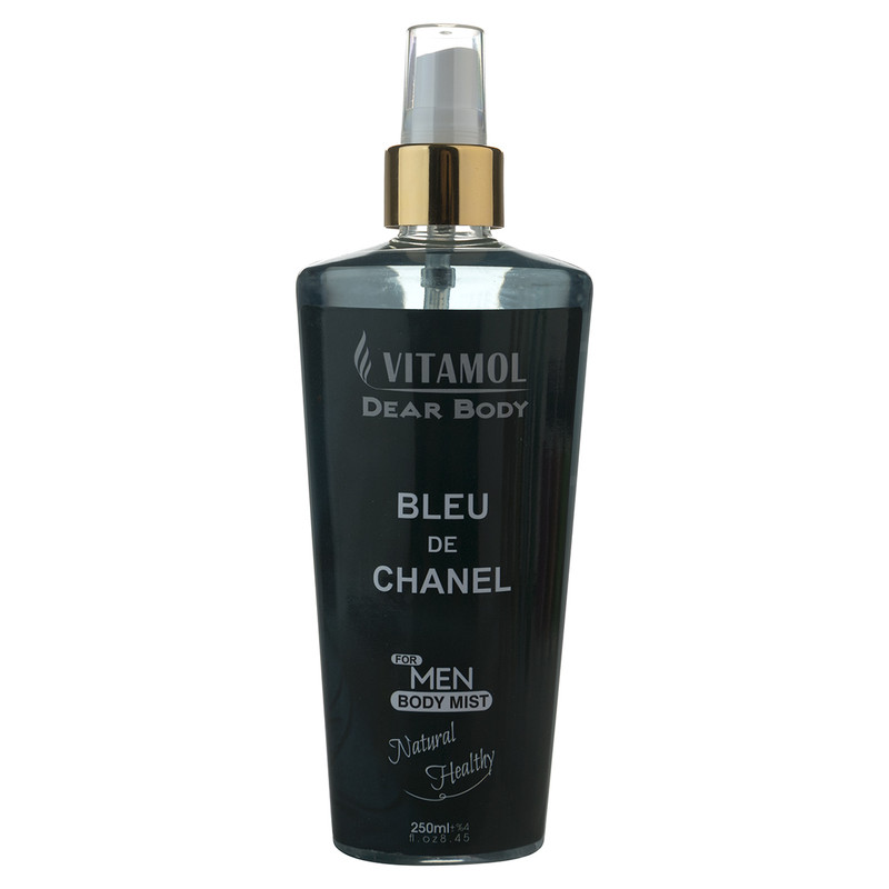 اسپری خوشبو کننده بدن مردانه ویتامول مدل Bleu De Chanel حجم 250 میلی لیتر