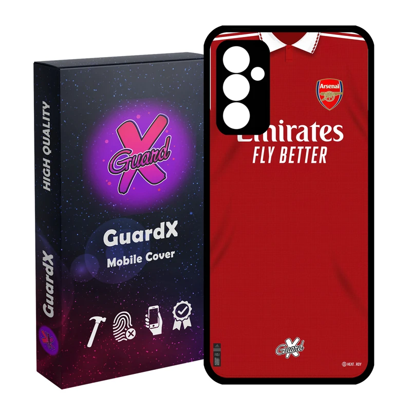 کاور گارد ایکس طرح آرسنال مدل Glass10467 مناسب برای گوشی موبایل سامسونگ Galaxy S23 FE