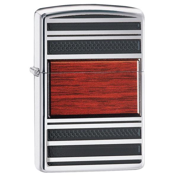 فندک زیپو مدل STEEL & WOOD کد 28676 فندک زیپو مدل STEEL & WOOD کد 28676