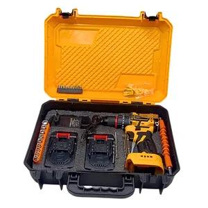 دریل شارژی براشلس سه نظام 10 میلیمتری 45 وات هاردمن مدل 2107