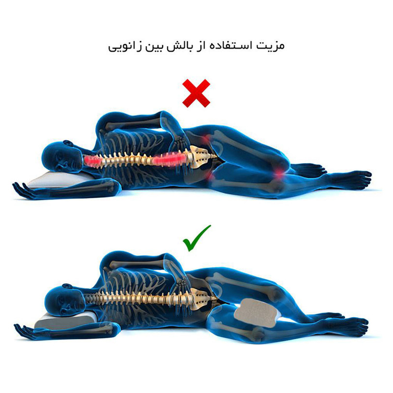 بالش طبی کاوا ماسک مدل بین زانویی کد Pillow A1 بالش طبی کاوا ماسک مدل بین زانویی کد Pillow A1