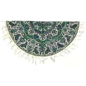 رومیزی قلمکار طرح بته مدل J50