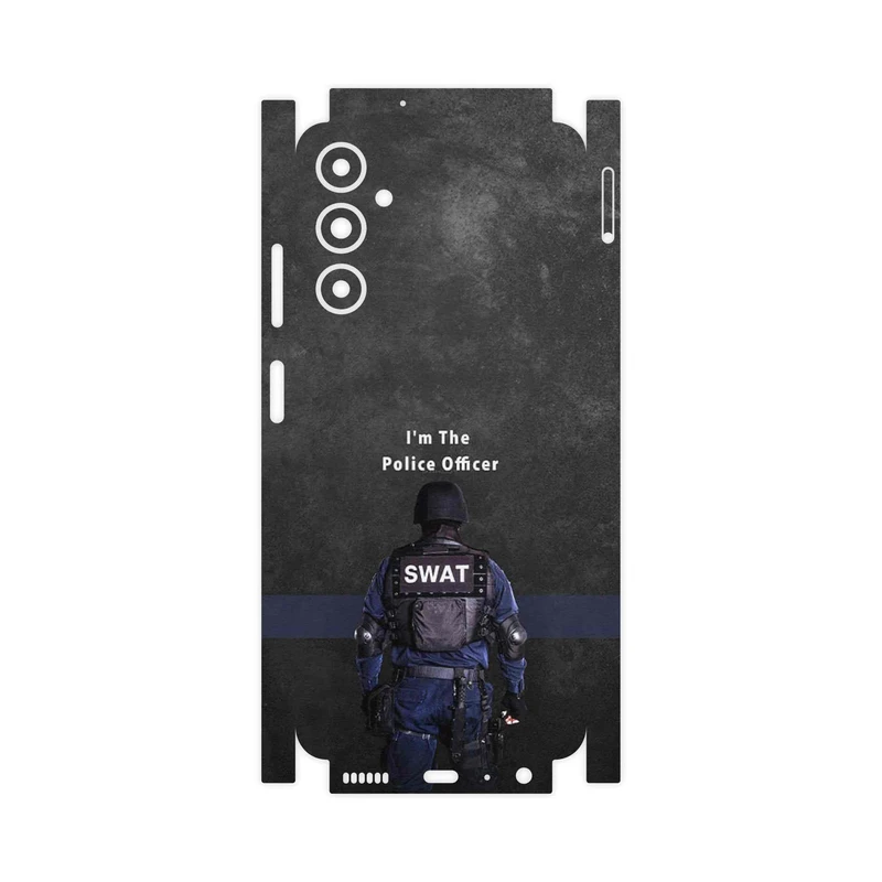 برچسب پوششی ماهوت مدل Police Officer-FullSkin مناسب برای گوشی موبایل سامسونگ Galaxy A05s