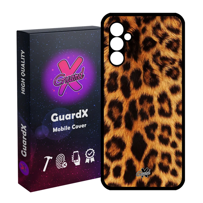 کاور گارد ایکس طرح Leopard مدل Glass10095 مناسب برای گوشی موبایل سامسونگ Galaxy A24/A24 4G/M34 5G