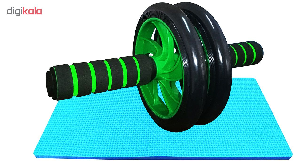 چرخ تمرین شکم مدل DOUBLE Wheel
